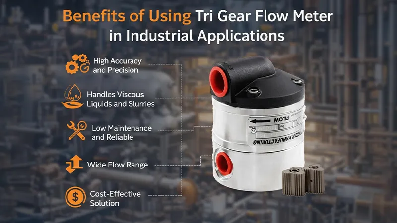 Benefits of Using Tri Gear Flow Meter in Industrial Applications