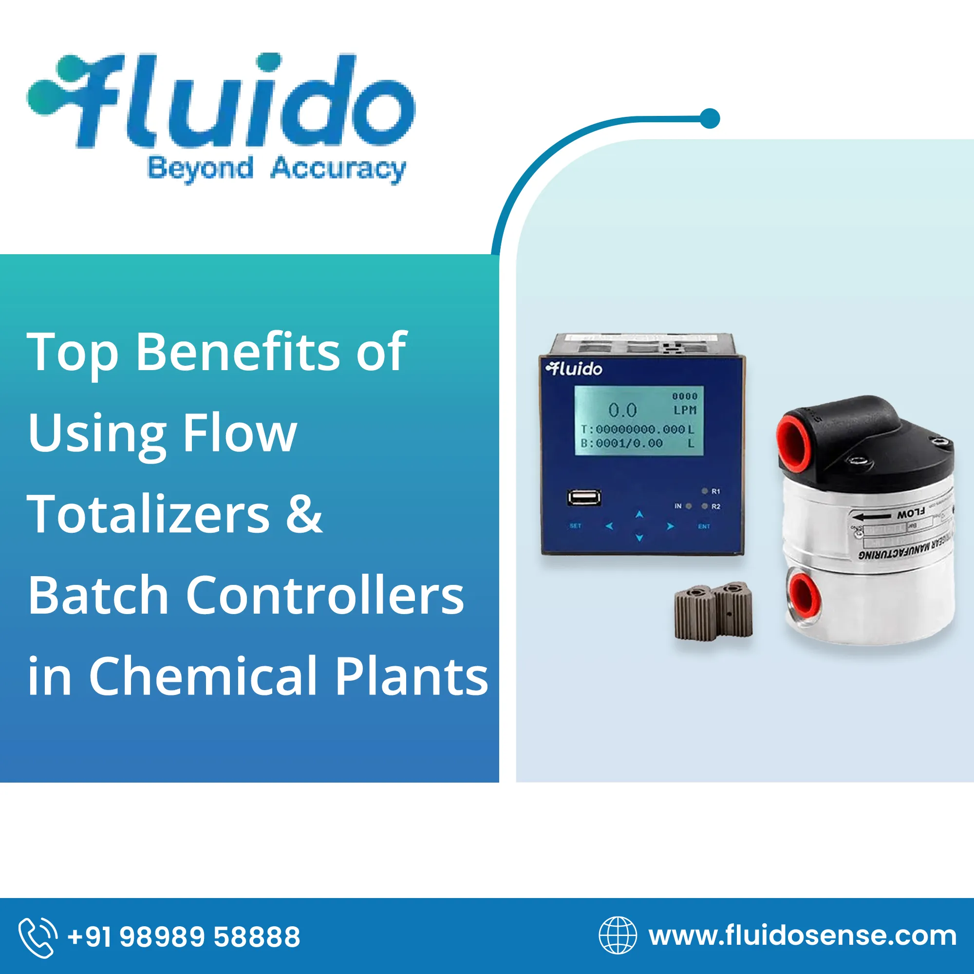 Top Benefits of Using Flow Totalizers & Batch Controllers in Chemical Plants