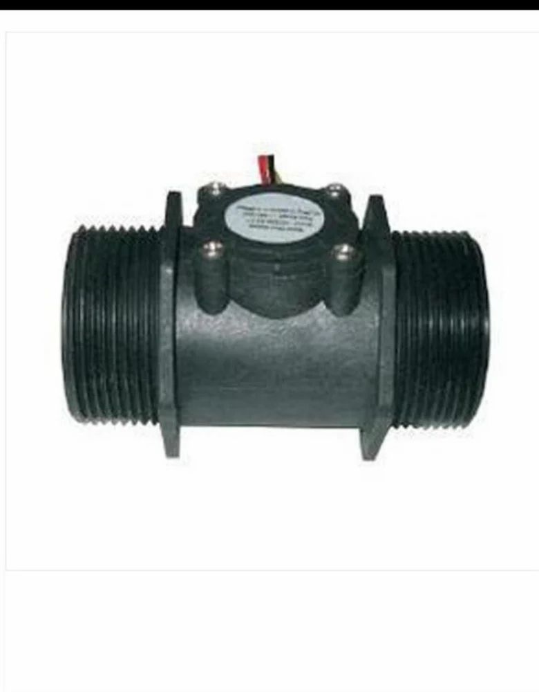 Plastic Turbine Liquid Flow Meter view 2