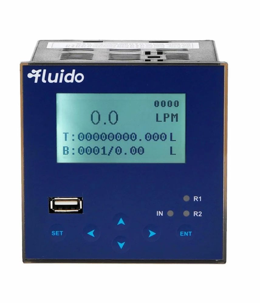 Intelligent Flow Rate Totalizers With Data Recording And USB Interface view 2